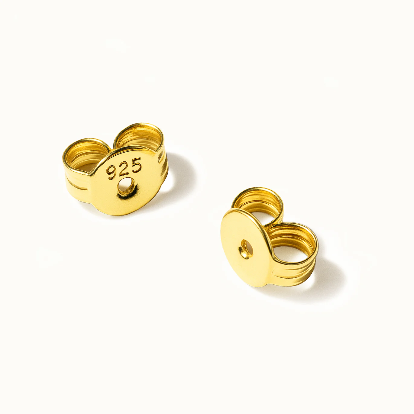 Boucles d'oreilles en or vermeil avec zircons cubiques en forme de gouttes - Image 5